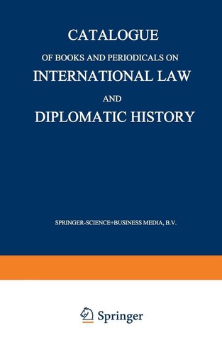 Catalogue books and - of,