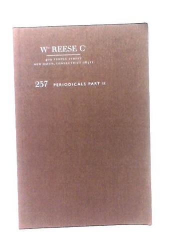 Periodicals 1890 2000 - -, part