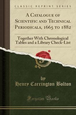 Catalogue scientific and - a, of