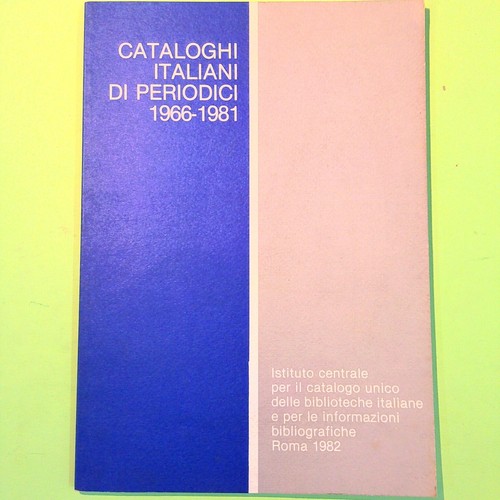 Italienische kataloge von - italienische,