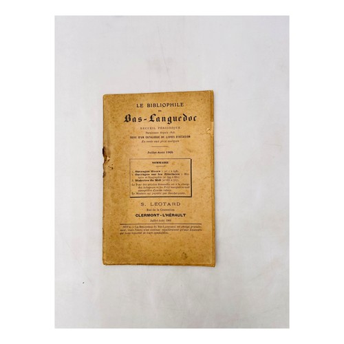 Bibliophile bas - du,