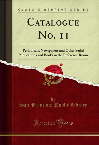 Catalogue periodicals - no., 11:
