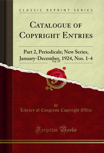 Catalogue copyright - of,