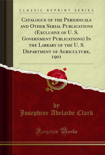 Catalogue the periodicals - of,