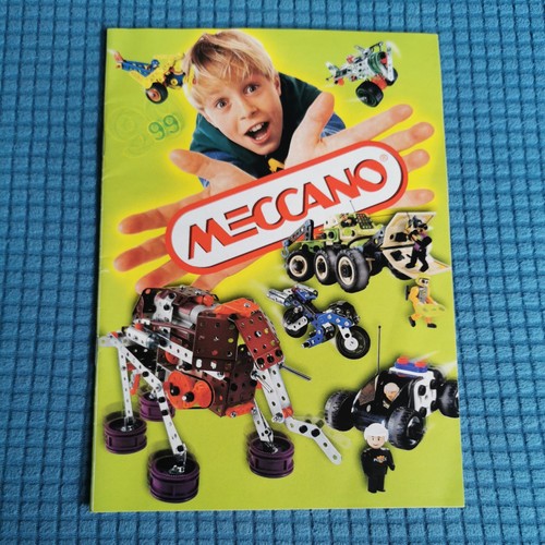 Meccano vintage 1999 katalog - meccano,