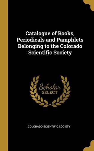 Society catalogue of books - society,