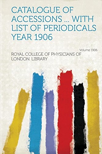 Catalogue accessions - catalogue, of
