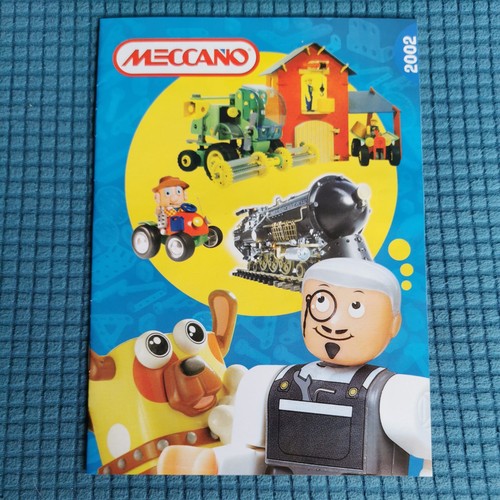 Meccano vintage 2002 katalog - meccano,
